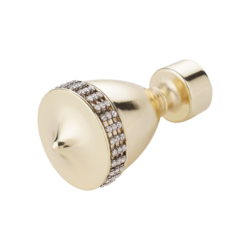 Fleurons de rideaux adhésifs de diamant