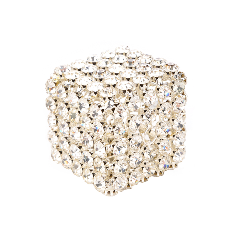 Rideaux de fleuron cristallin